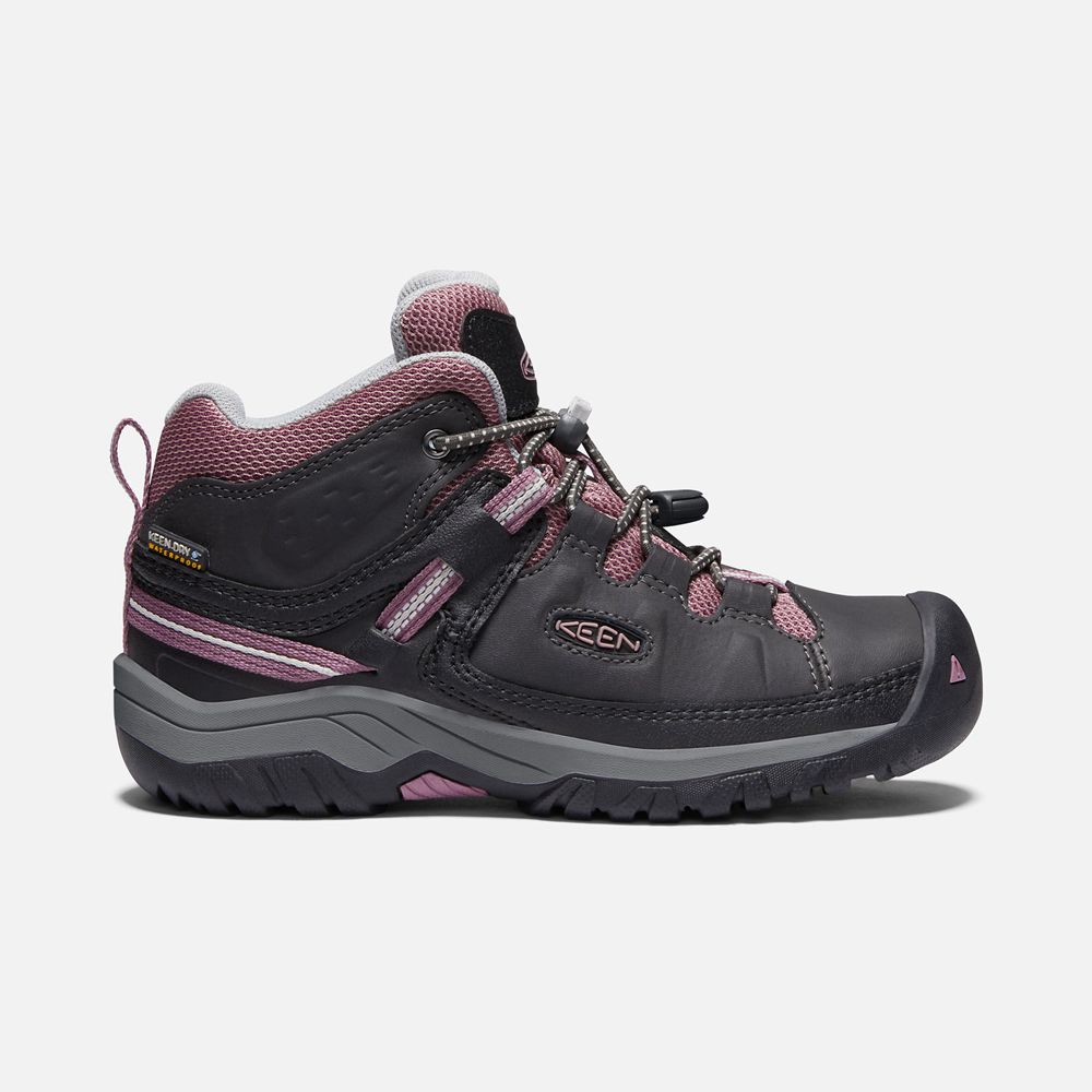 Keen Laarzen Kinderen Zwart - Targhee Waterproof - 28069-PNKT